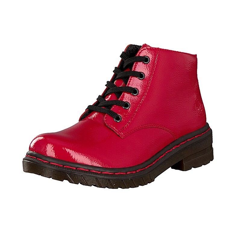 Botas Rieker 56230-33 Para Mulher - Vermelhas